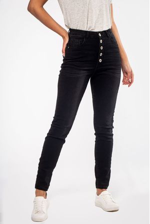 Calça Feminina Jeans Skinny Authentic Preta